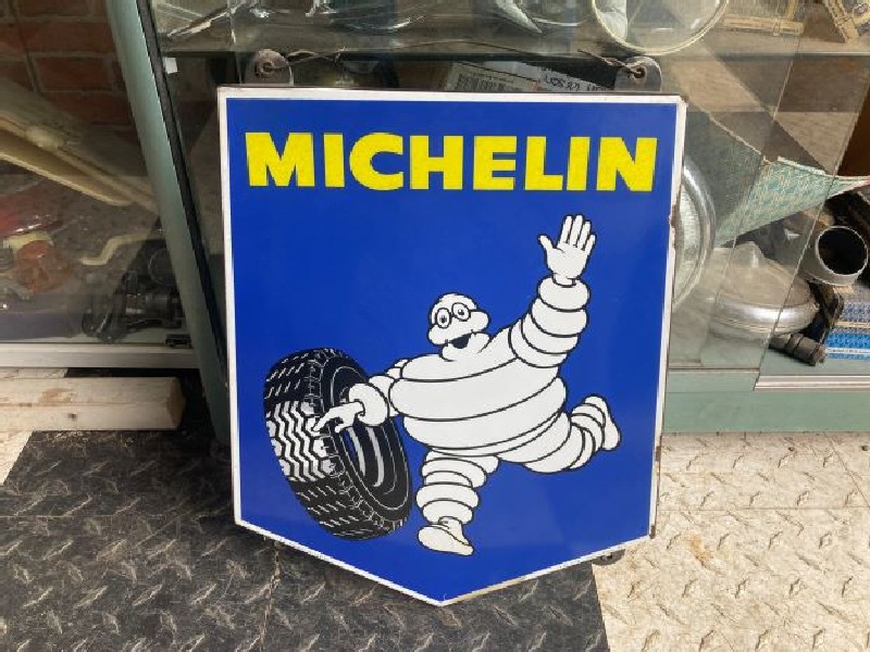 Original enamel Michelin sign smaller version