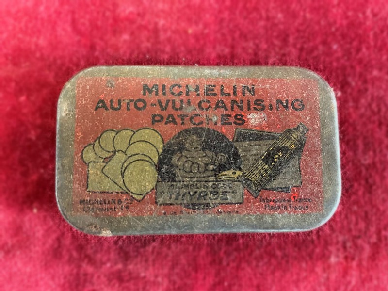 Original Michelin Auto Vulcanising Patches code Thyrse tin
