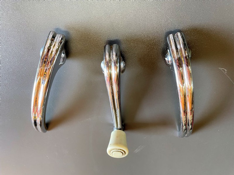 Original VW split Beetle door handles