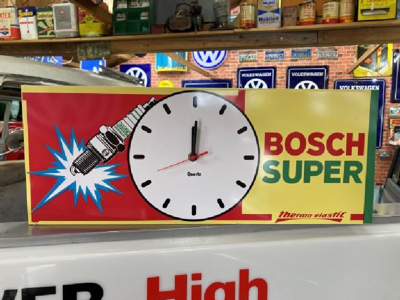 Bosch advertising clock